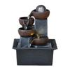 Popular Resin Water Feature: Small Zen Desktop Fountain for Wealth and Tranquility