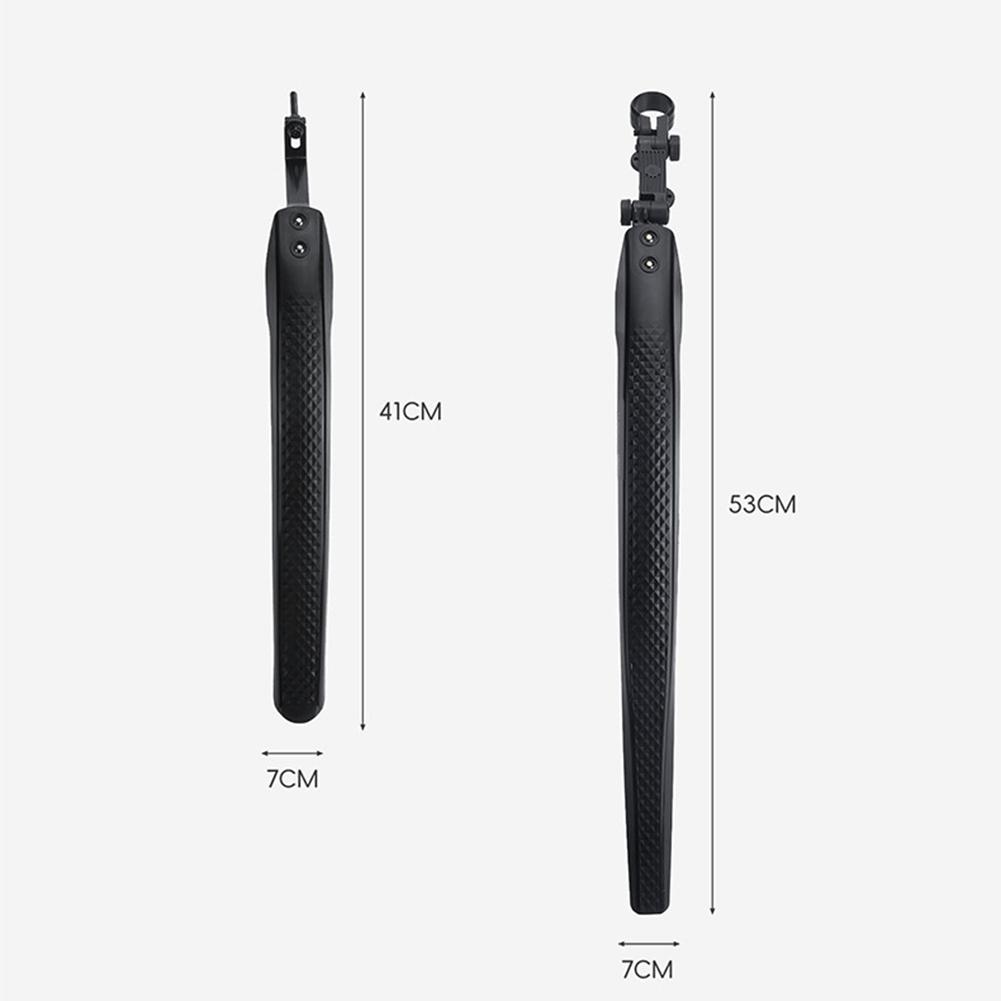 Applicable For Seatpost Diameters PP Plastic Mud Guard Road Bike Mudguard