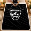 Flannel BlanketBreaking Bad Warm Soft Throw Blanket for Indoor Sofa Bed Living Room Use