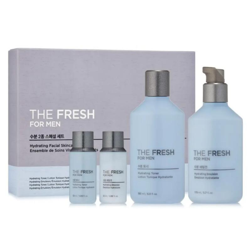 THE FACE SHOP The Fresh For Men Hydrating Skincare Set (2-Type Set)