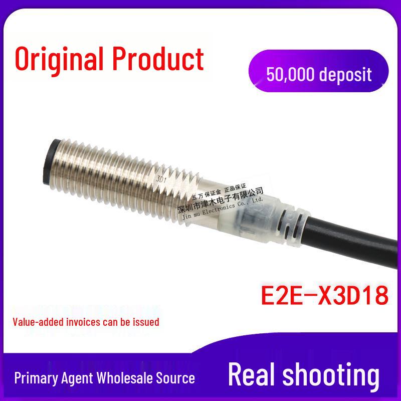 New E2E-X3D18 Proximity Sensor M8 DC Two-Wire Normally Open