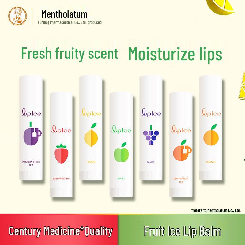 Lemongrass Strawberry Hydrating Lip Balm - Original Flavor, Moisturizing Primer for Men, Women, & Kids