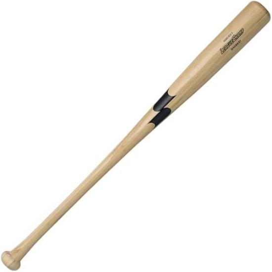 Baseballová pálka SSK Hardball, dřevěná League Champ, bambusová SBB3013, přírodní, 84 cm