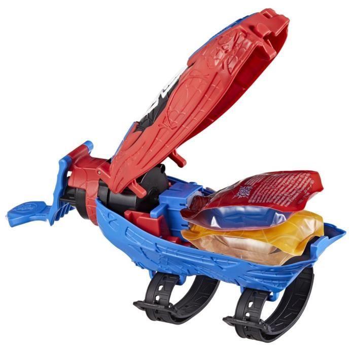 Lance-toile ultime Spider-Man blaster 2-en-1, jouet de déguisement Spider-Man, dès 5 ans, Marvel Spider-Man Real Webs