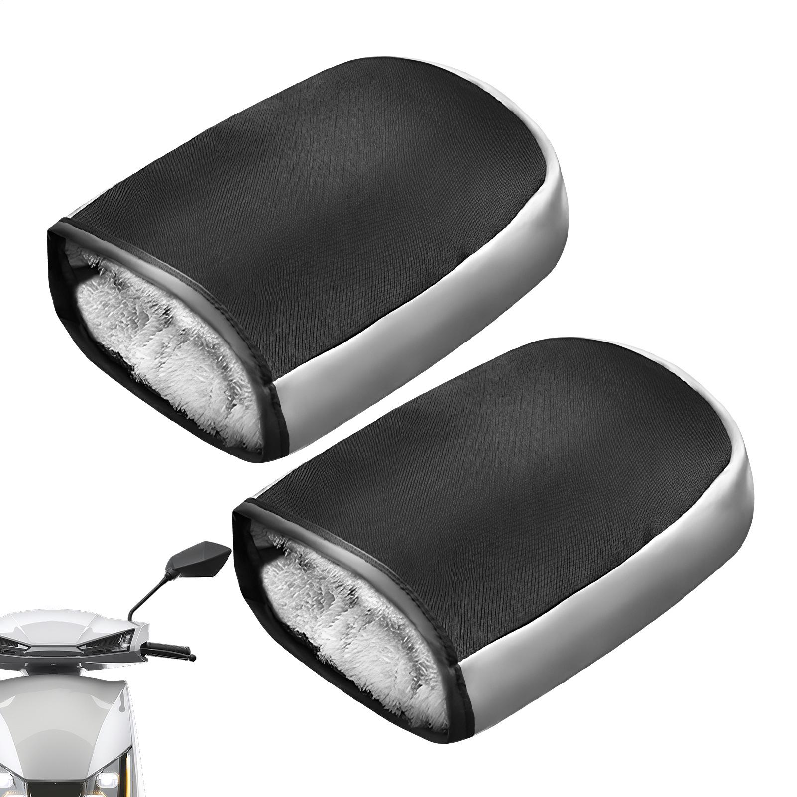 Motorcycle Handlebar Gloves Winter E-bike Handlebar Grips Reflective Thermal Warm Gloves Motorbike Bicycle Handlebar Mittens China Mainland