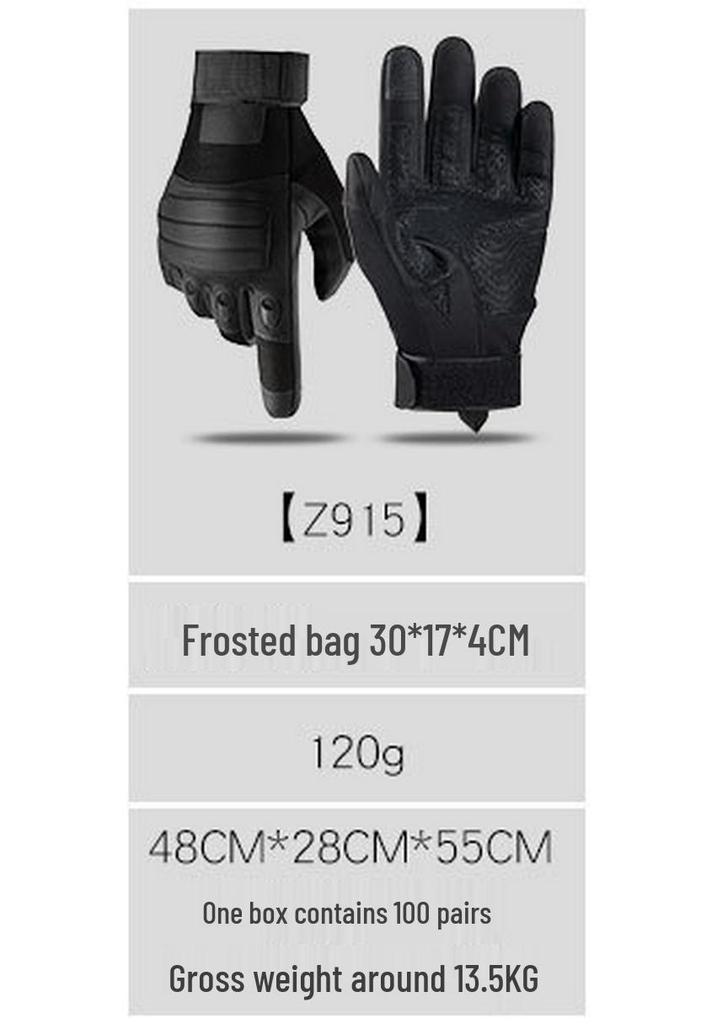 Tactical Full-Finger Non-slip Cut-Resistant Touchscreen Gloves for Outdoor Sports & Cycling