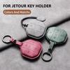 Car Key Case Cover For Jetour Freer Freedom T2 Freer Traveller T1 Leather Car Key Case Cover Keychain Protector Shell Decorative