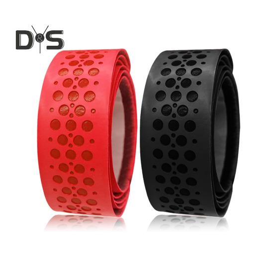 

2 шт. лента для захвата бейсбольной биты 1,75 мм противоскользящая спортивная лента для рукоятки ракеток для гольфа, тенниса, софтбола, хоккея, бейсбольной биты чёрный/красный