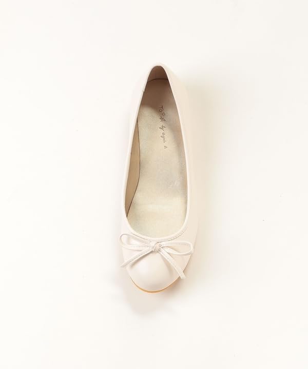 Toobee Bye Ballettschuhe WT73 CHAUSSURES L Weiß [Agnès B] Damen