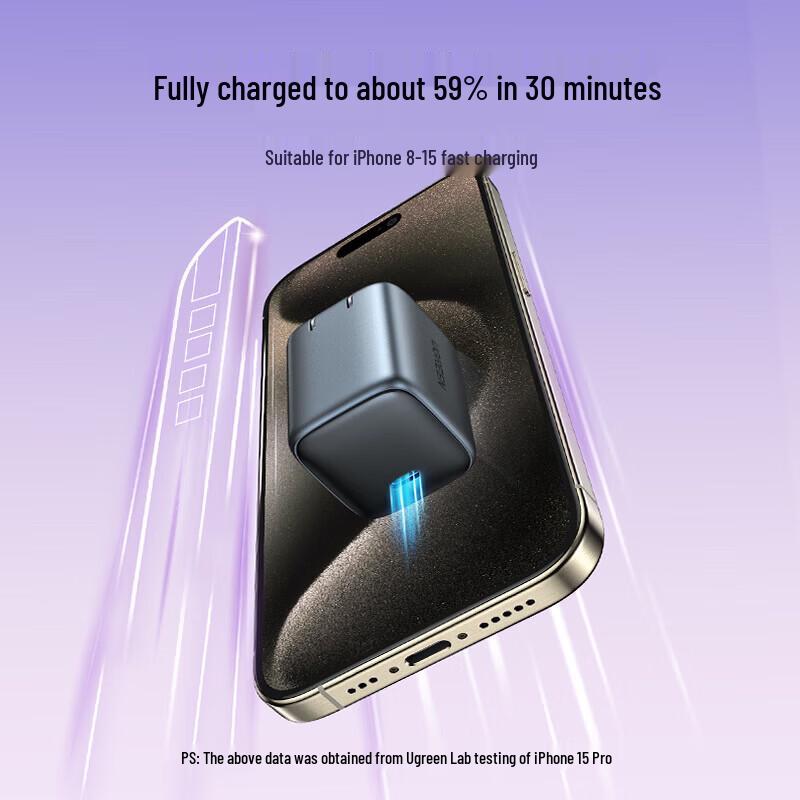 Ugreen 30W GaN Fast Charger for iPhone & iPad