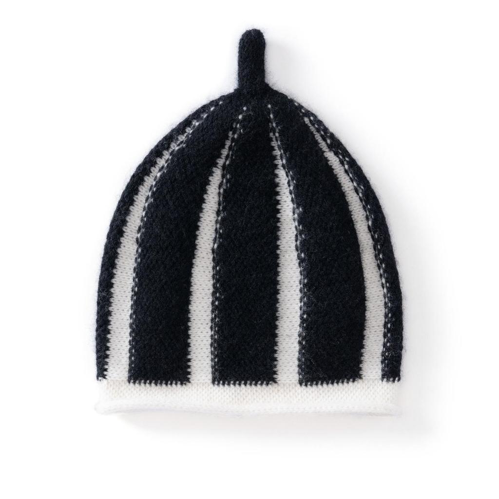Luxury Kids' Cashmere Color Block Knit Beanie – Autumn/Winter Bestseller
