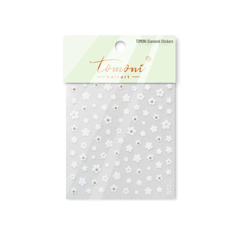 

Наклейки для ногтей Tomoni Crystal Diamond Flower: Хит продаж Детские канцелярские товары в смешанном стиле