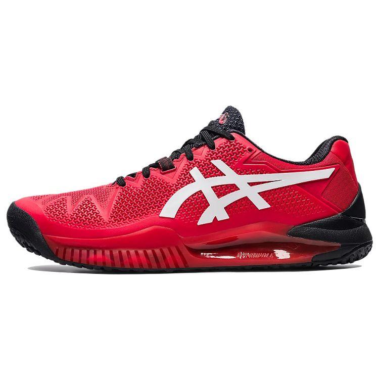 Asics Gel-Resolution 8 Oc Low Top Tennis Shoes Dynamic Red Men Sneakers 1041A078-601