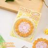30 Pcs Cute Creative Food Material Sticky Notes Simulate Vegetable Fruits Mini Notes Message Notepad Diy Elf-Stick Memo Pads