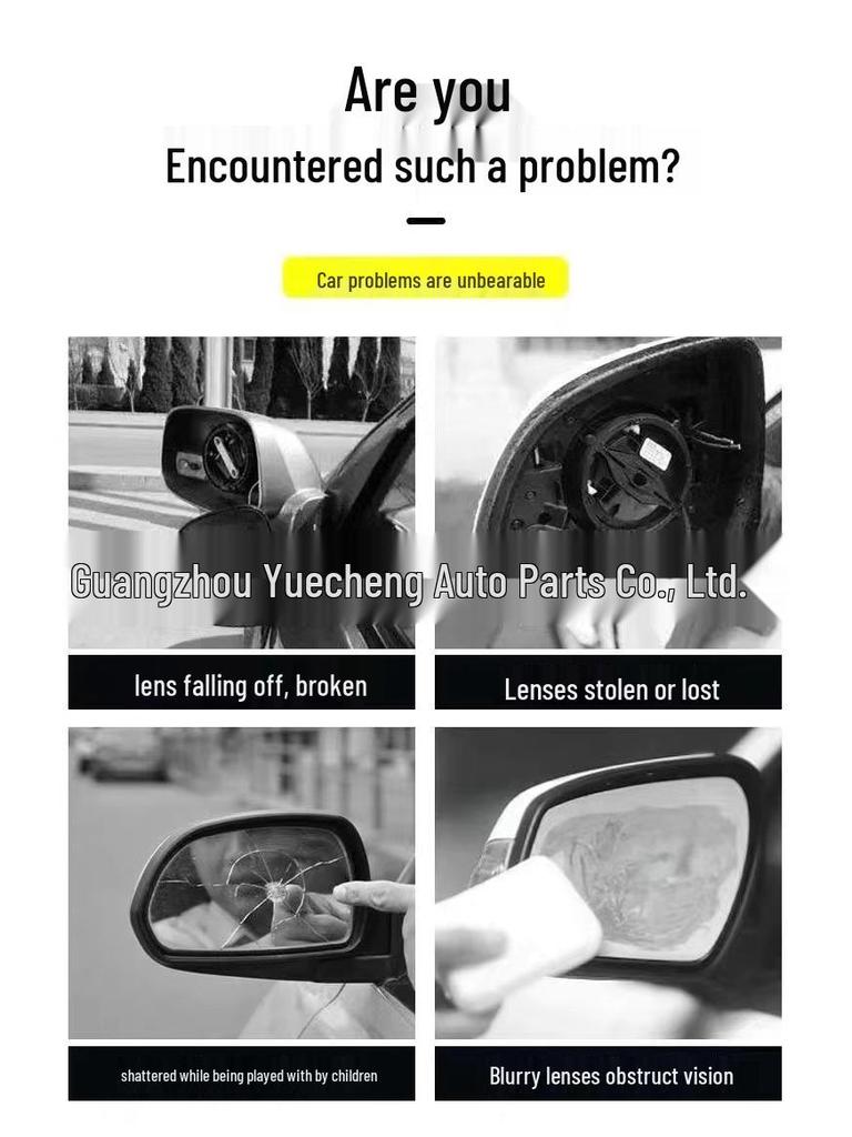 Θερμαινόμενο Τζάμι Καθρέφτη Οπισθοπορείας για Mitsubishi L200 Pickup 2019-2023