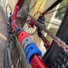 4 Stück Mountainbike Schutzhülle Multifunktional Vorderradgabel Hinterradgabel Antikollisionsgummi