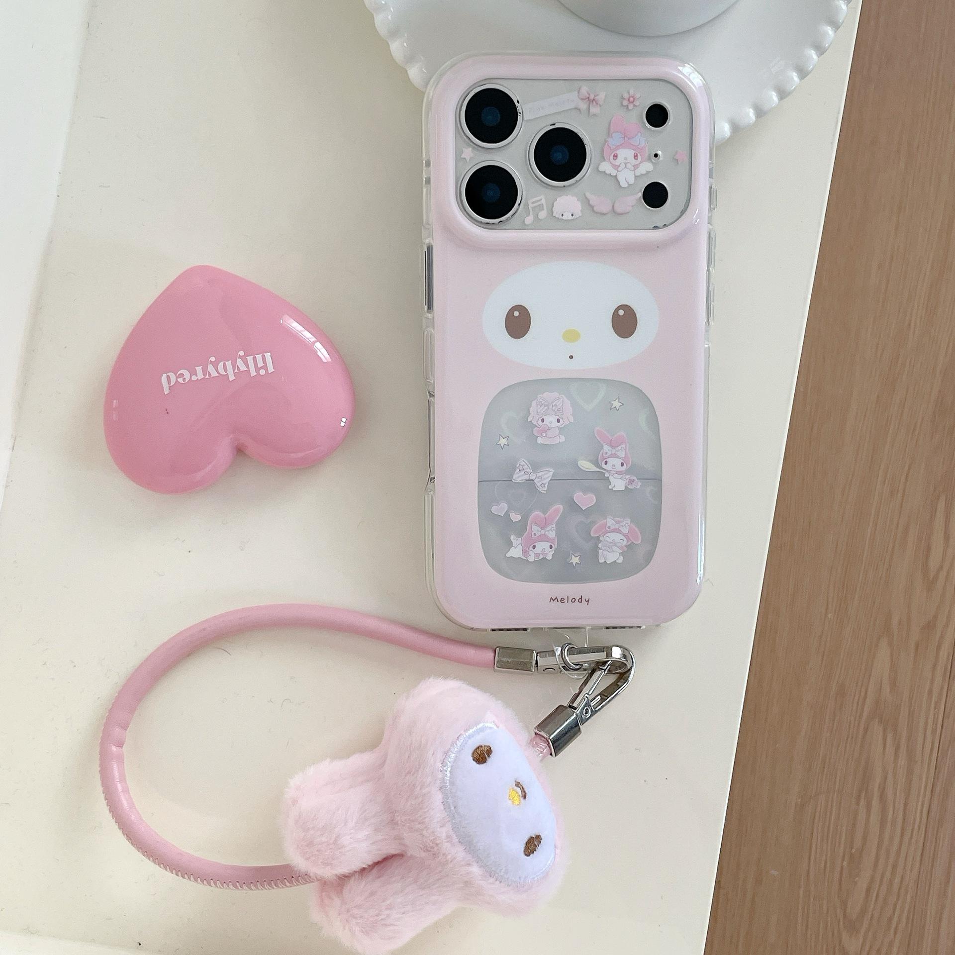 

High-End Cartoon Emoji Phone Case with Lanyard for Apple 17 & 16 15