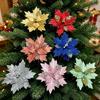 Christmas Ornament Set With Preserved Flowers For Holiday Decor And Tree Embellishments