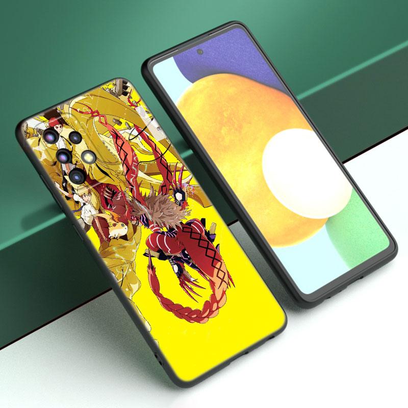 Digital Monster Digimon Case For Samsung A13 A22 A24 A32 A23 A25 A34 A35 A52S A53 A54 A55 A73 5G A12 A14 A15 A31 A33 A50 A51 A72