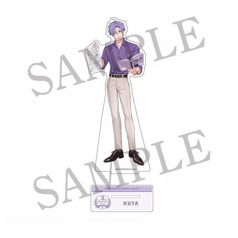 Cartoon Anime Nu: Carnival 3rd Anniversary Acrylic Stand Eiden Yakumo Cosplay Figures Standing Sign Model Fans Collection Gift