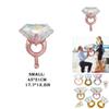 Enhance Your Special Day Diamond Ring Foil Ballons For Engagement Wedding Decorations