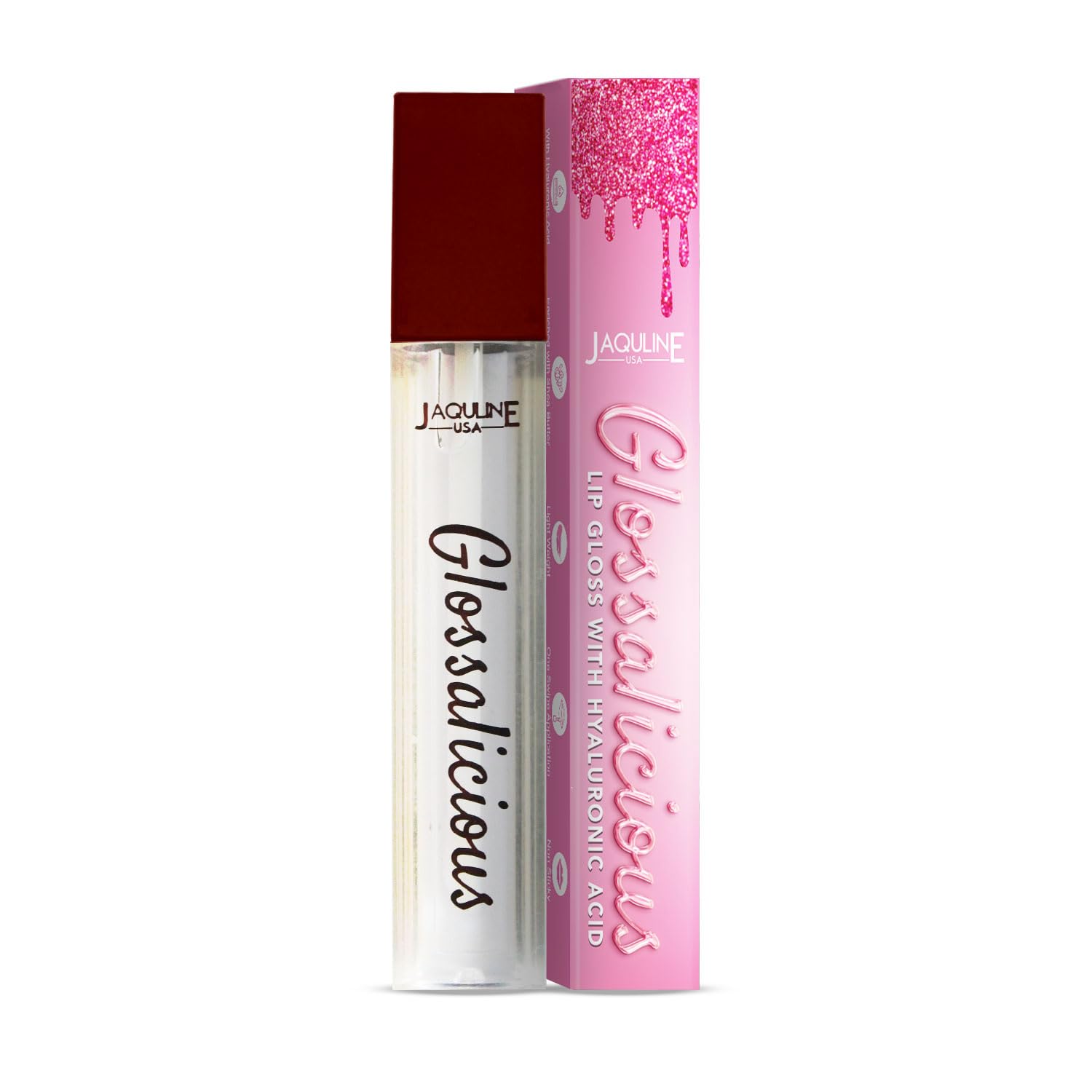 

JAQULINE USA Блеск для губ Glossalicious | Глянцевый финиш | Питательный с маслом жожоба и маслом ши | Легкий и нелипкий | Увлажняющий |