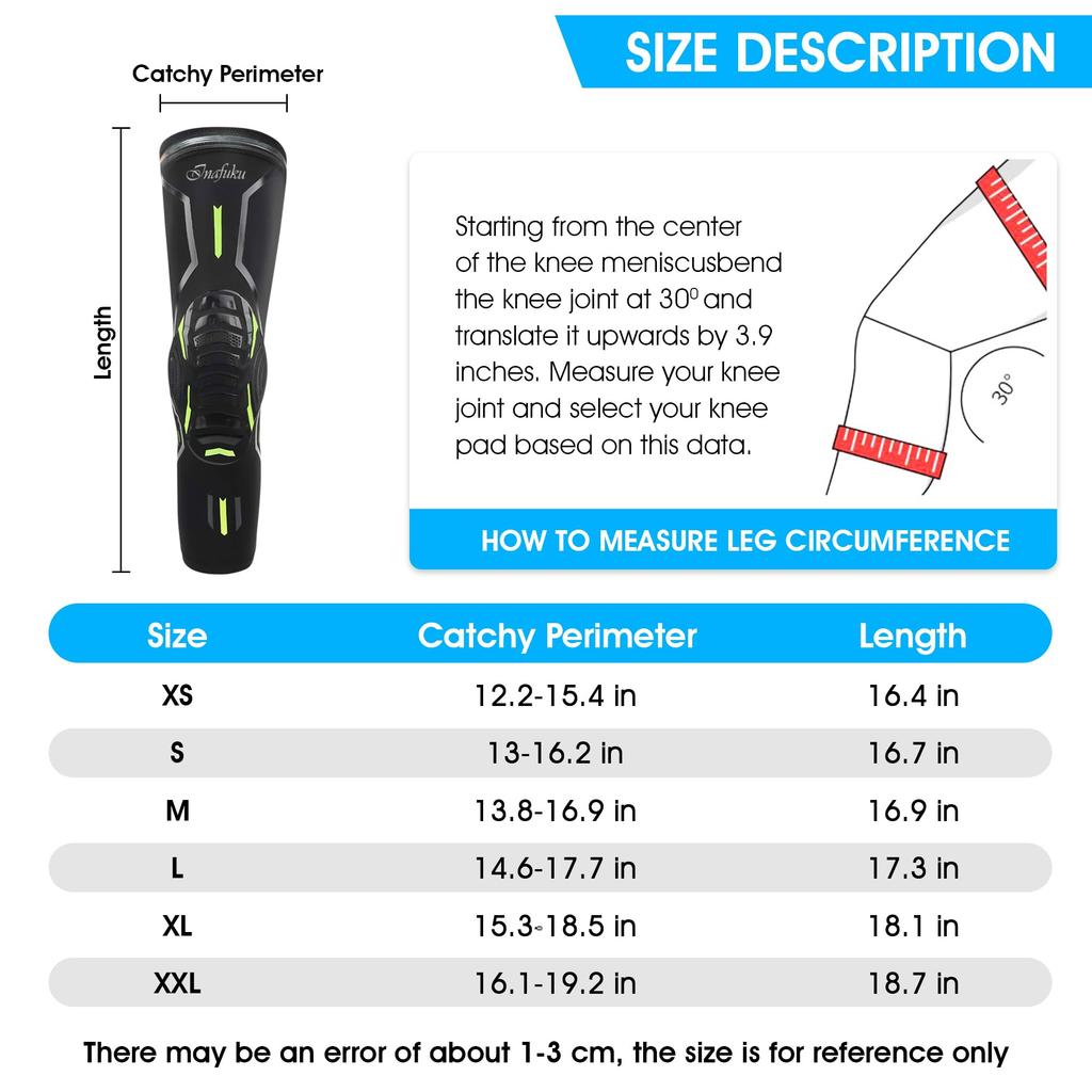 Inafuku Chrániče kolen Komprese nohou Šestihranné chrániče kolen Včelí plástev Kolenní ortéza pro ženy Muže Koleno Kolenní chránič pro Volejbal Fotbal Basketbal Tanec