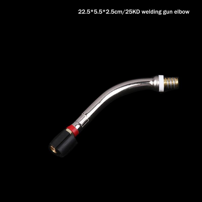 Mb15Ak24Kd36Kd25Kd Welding Gun Bend Gooseneck Tube Universal Gun Barrel European Style Double Protection Welding Machine Parts