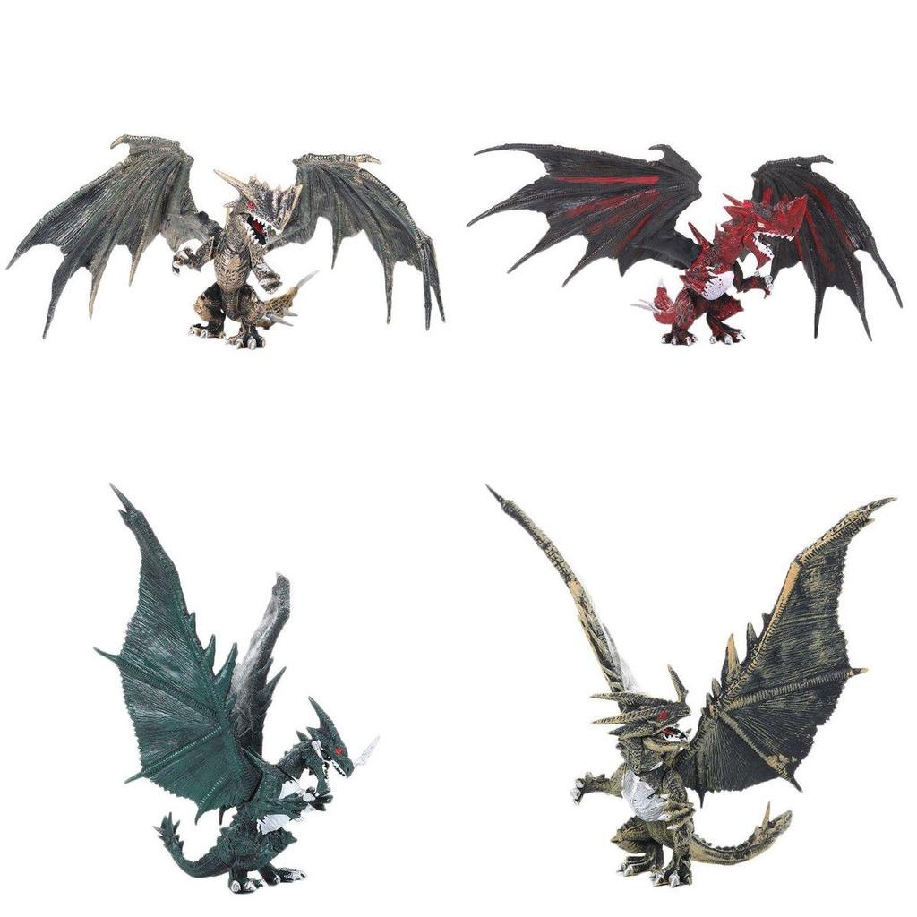 15cm Durable Pvc Magic Dragon Dinosaurs Archaeopteryx Figure Toy Doll Model