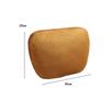 Car Neck Pillow Car Headrest Comfortable Auto Accessories for Driving Suede Easy
