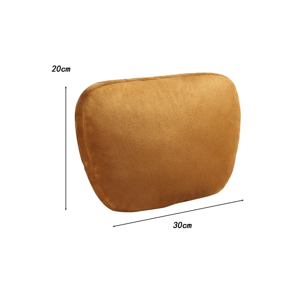 Car Neck Pillow Car Headrest Comfortable Auto Accessories for Driving Suede Easy