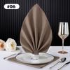 Cotton Western Table Napkins Reusable Placemat for Kitchen Wedding Decoration Hotel Special Absorbent No Lint Cup Wiping Cloth