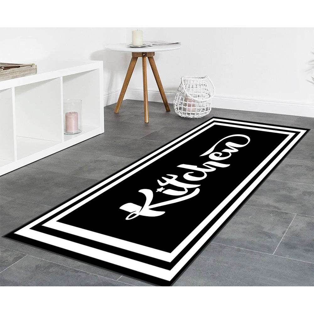 

Mosimoso Home RK005 Ковер с принтом на кухонной подошве в горошек 80x150 cm