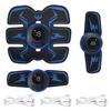 USB-Aufladung EMS Muskelstimulator Kabelloser Muskelstimulations-Trainer Smart Fitness Bauchmuskeltraining Schlankheitswerkzeug