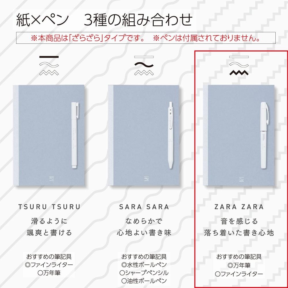 KOKUYO Note PERPANEP A5 Rough 6mm Steno Ruled PER-MZ106CBM