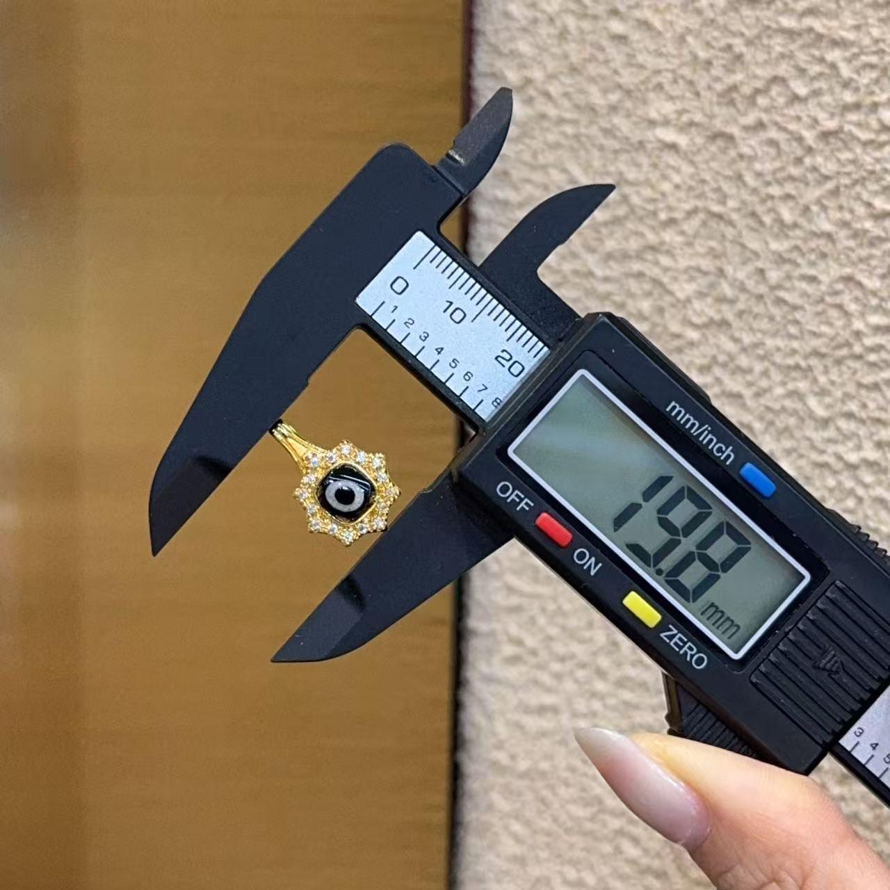 Бусины Дзи Цветок с одним глазом, инкрустированные чистой медью, для браслетов, ожерелий и подвесок своими руками