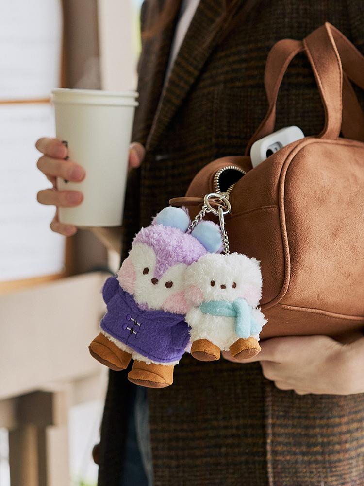BT21 MANG Minini Boots Edition Plush Doll Keyring