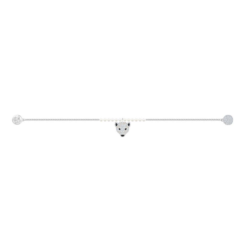 Swarovski Polar Bestiary Polar Bear Crystal Magnetic Clasp Bracelet Women Bracelet 5511102