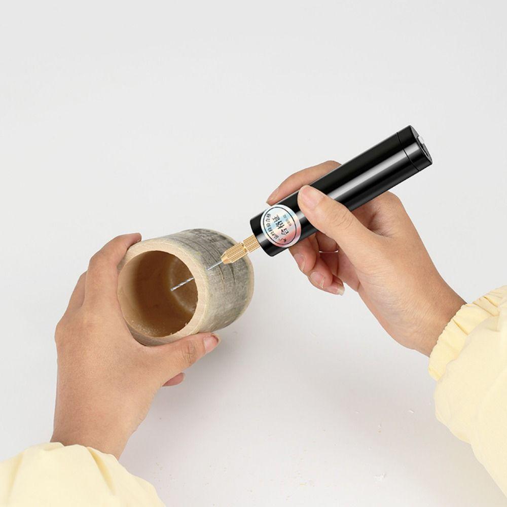 USB Pulg  in Rotary Grinder Tool Handheld Engraving Pen Mini Electric Drill  Woodworking