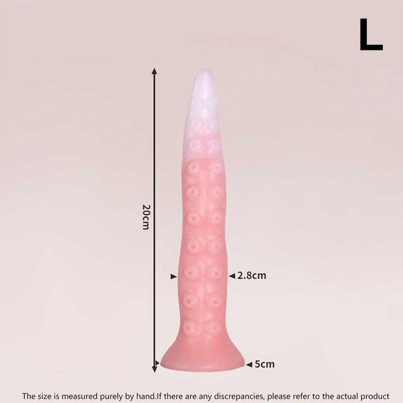 Silicone Octopus Long Anal Butt Plug Monster Dildo Penis Anus Vagina Dilator Tentacle Animal Couple Sex Toys Adults Goods