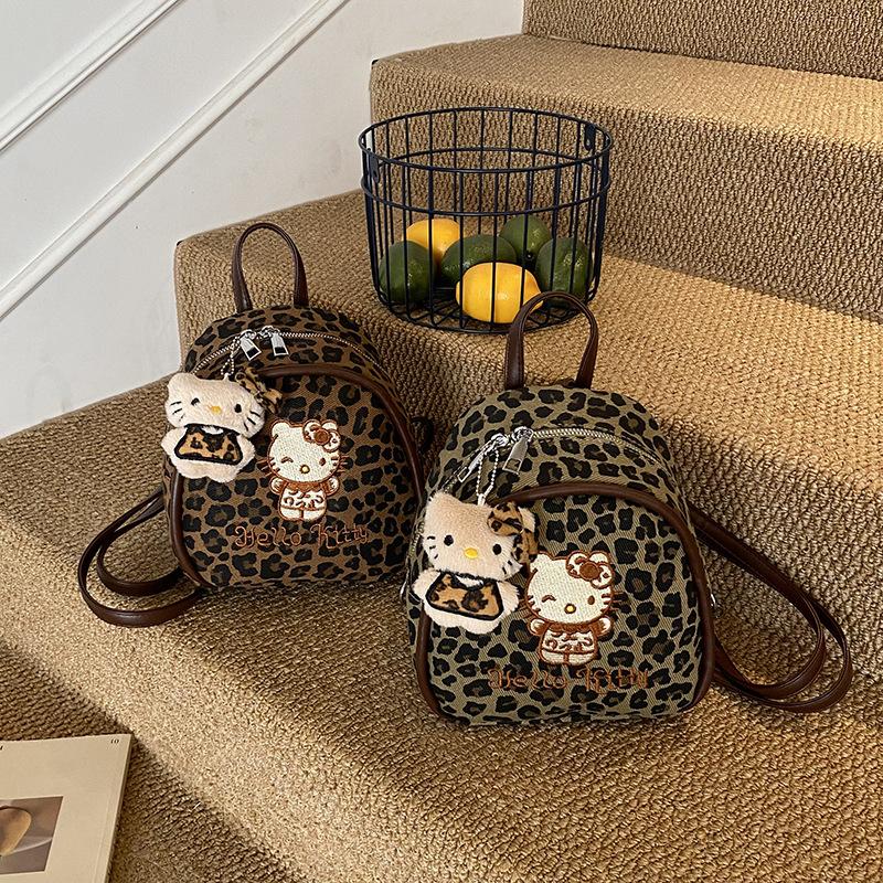 Cartoon Cute Kitten Boys And Girls Backpack Foreign Mini Baby Small Schoolbag Autumn And Winter Children'S Backpack