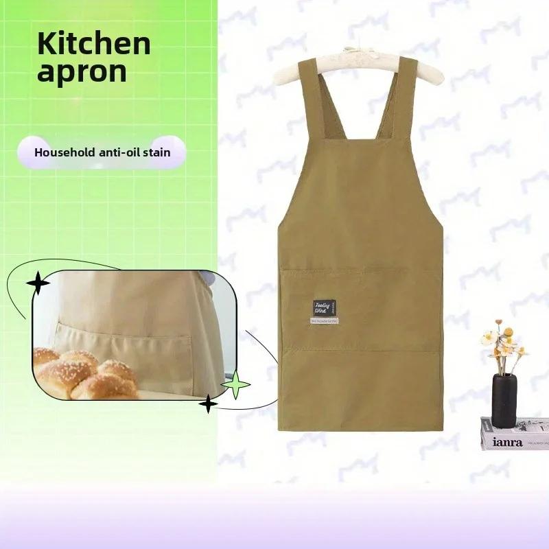 New Long Sleeve Kitchen Apron Waterproof Oil Resistant Cooking Protective Chef Workwear for Cooking Baking BBQ Restaurant