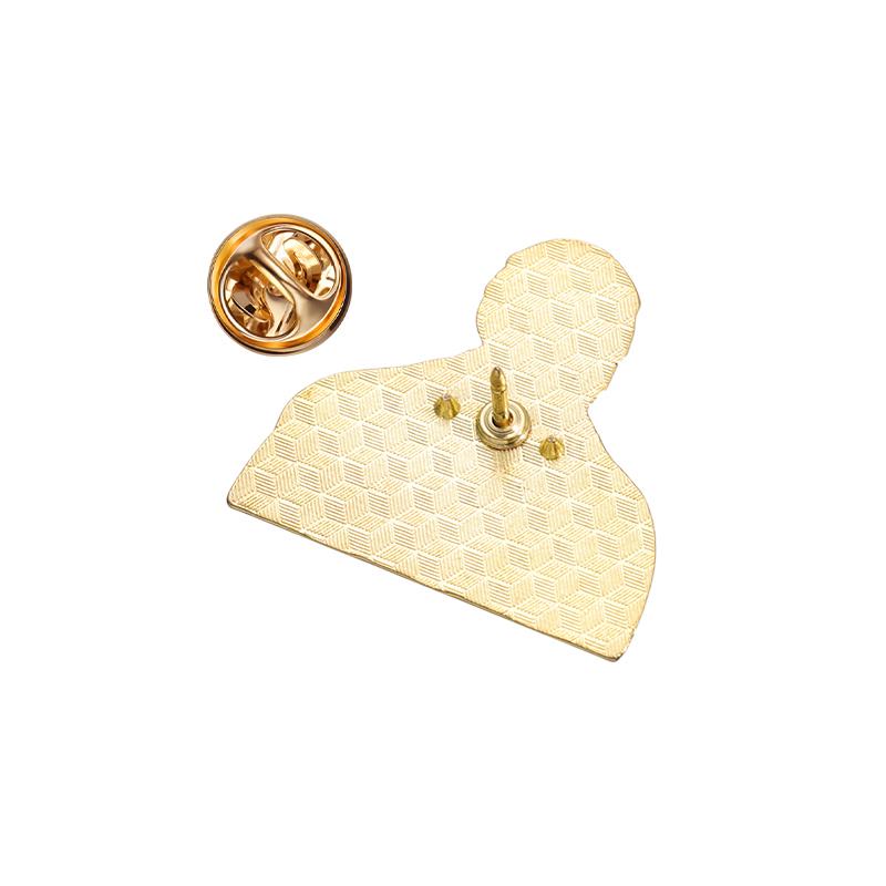 Female Singer Enamel Pins Custom Music Producer Album Record Brooches Lapel Badges Punk Gothic Jewelry Gift for Fans Friends