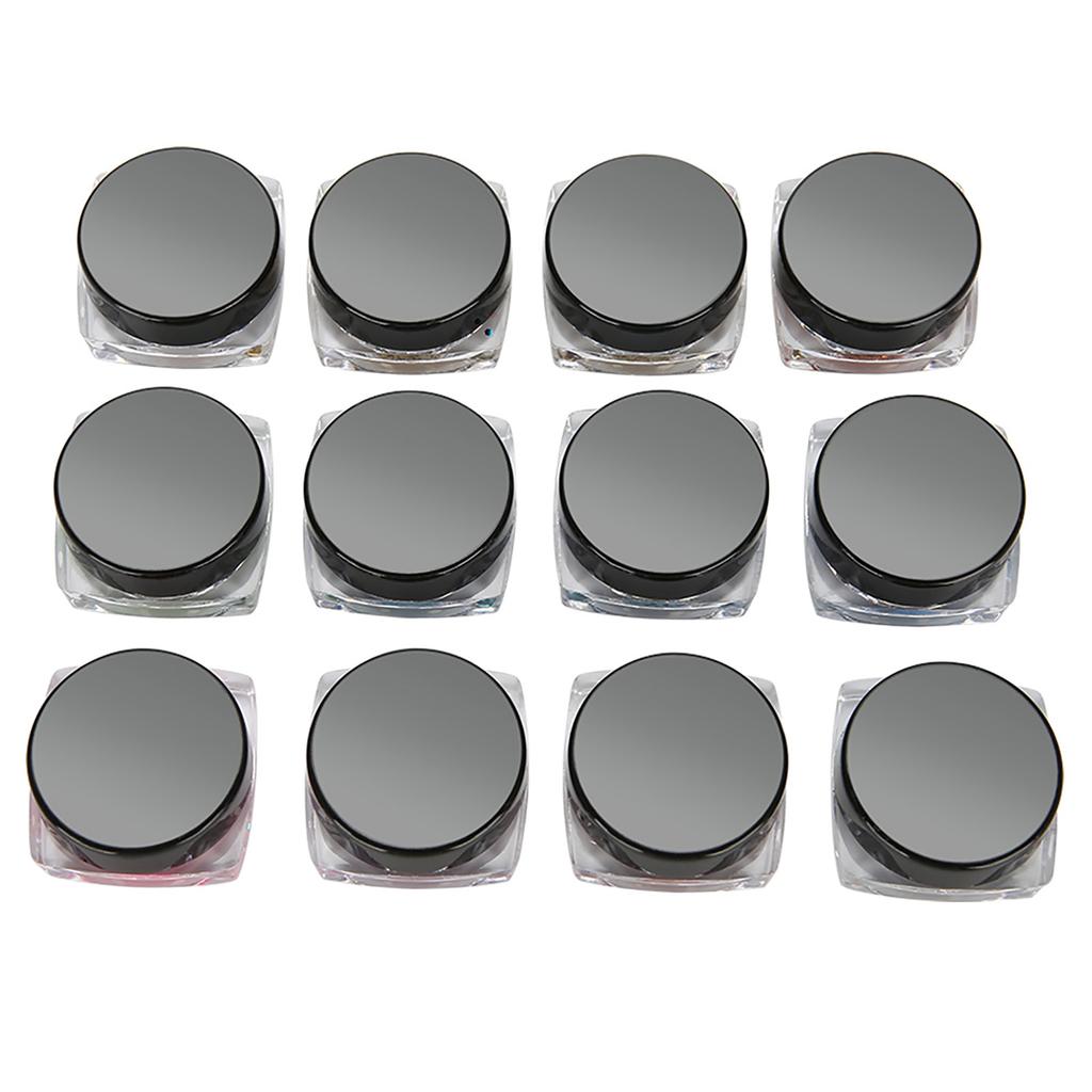 Nail Art Glitter Geometric Shape Decoration Manicure Paillette Decal DIY Kit Accessories