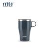 TYESO Stainless Steel Insulated Coffee Cup 400/500ML Tumbler Bottle Car Mug With Handle Thermal Iced Travel Mug Home Outdoor