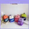 Stylish Lightweight Kindergarten Backpack For Kids With Breathable Nylon Material And Fun Letter Print Design Ideal For School Use