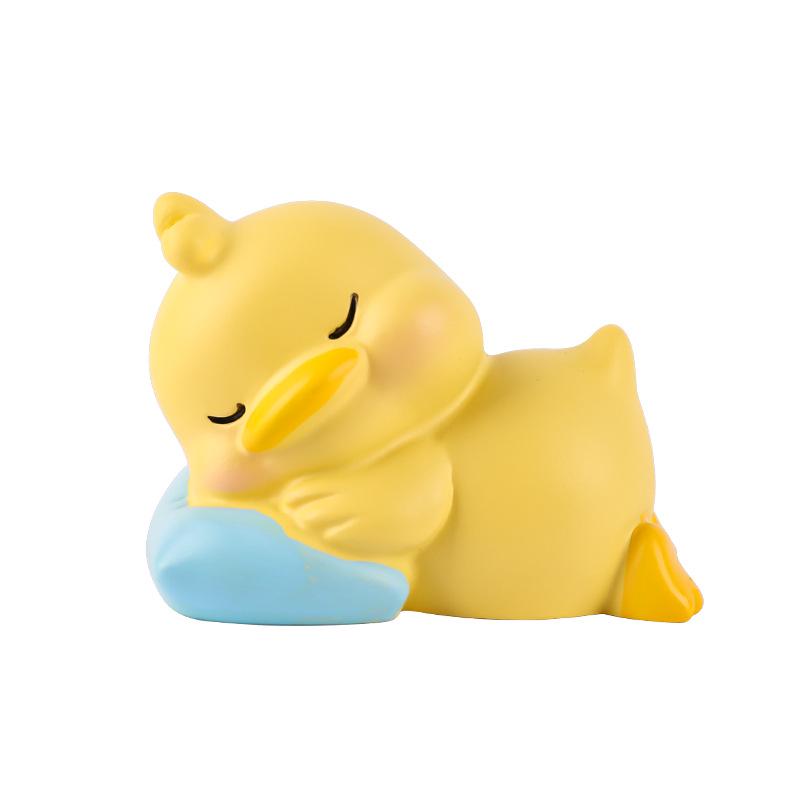 Hey Duck Car Ornaments: Cute Internet Celebrity Duck Craft for Interior Decoration and Cake Toppers