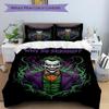 3pcs Joker, Why So Serious Duvet Cover Set (1 Duvet Cover + 2 Pillowcases, No Core) - Comfortable, And Breathable Bedroom Decoration Yy251104053