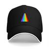 Regenbogen Prisma Dunkle Seite Baseballkappe Polyester Verstellbar Lässig Outdoor Sport Unisex Erwachsenen Hut