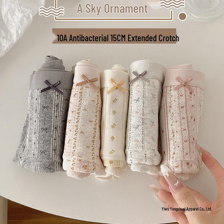 

Women s Breathable Skin-friendly Class A Cotton Seamless Mid-Waist Thong with Antibacterial Full Cotton Crotch, 4-Pack Pure Cotton